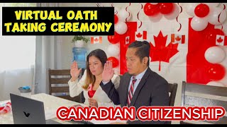 Canadian Citizenship Virtual OathTaking Ceremony  October 17 2023 XERB BREX [upl. by Mychal398]