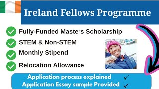 Ireland Fellows Programme Essay sample provided [upl. by Kauffmann]