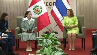 Encuentros Bilaterales  Tailandia  APECPerú2024 [upl. by Othella203]