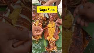 Indian tribe Nagas food   fried crab fish [upl. by Madelle]