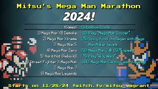 SUBATHON Mitsus Mega Man Marathon returns for 2024 [upl. by Ahsad]