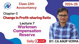 Change in Profitsharing Ratio among Partners  Class 12  Accounts  Lecture 7 2025 Exam [upl. by Carlen183]