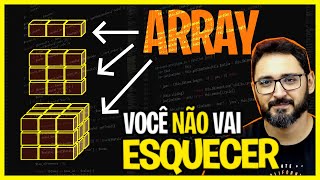 O que é ARRAY Vetor  Matriz  ENTENDA de uma vez por todas [upl. by Siward878]