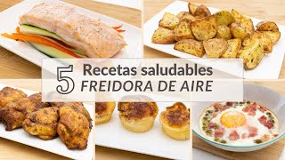 RECETAS en FREIDORA de AIRE ¡¡Saludables y deliciosas Muy fáciles [upl. by Maitland]