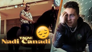 TAGNE  NADI CANADI Clip officiel Reaction [upl. by Llennod48]