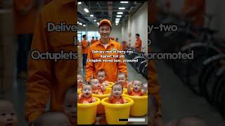 Delivery man at thirtytwo Injured lost job Octuplets moved boss promoted [upl. by Anaehs415]