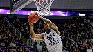 Weber State Wildcats Joel Bolomboy CoPlayer of the Week [upl. by Naujaj]