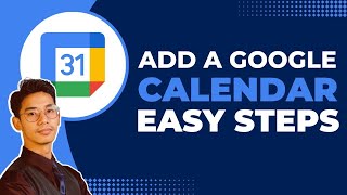 How to Add a Google Calendar [upl. by Suhploda]