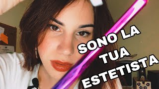 ASMR  ESTETISTA TI FA LE SOPRACCIGLIA [upl. by Annalla]