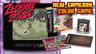 Zephyrs Pass  New Physical GameBoy Color Game 2024 [upl. by Lobell672]