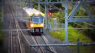 New EMUs AM116 amp AM129 at the Parnell tunnel [upl. by Anaahs218]