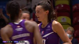 Highlights  Loughborough Lightning 4932 Team Bath Netball  VNSL Grand Final [upl. by Ehcor]