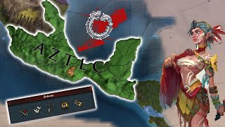 EU4  AZTEKLER  SUNSET INVASION  2BÖLÜM [upl. by Annait378]