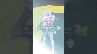 Ohio State vs Michigan WAS A MOVIE 🔥🎬 cfbonfox michigan ohiostate [upl. by Husch]