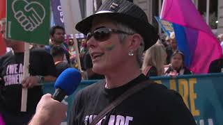 Stonewall Parade Interview  Pride in London 2024 [upl. by Goth]