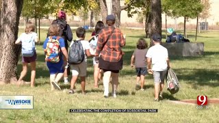 Scissortail Park Students Enjoy Opening Day [upl. by Genovera]