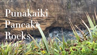 Places to visit in New Zealand Punakaiki Pancake Rocks Part II newzealand aotearoa nz [upl. by Aryajay363]