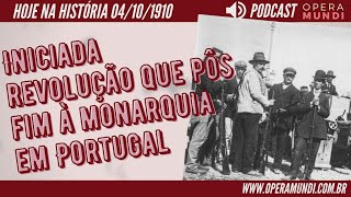 04 de outubro de 1910  Iniciada revolução que pôs fim à monarquia em Portugal  Hoje na História [upl. by Rosanne]