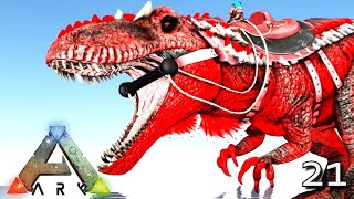 ARK SURVIVAL EVOLVED  ARMOURED GIGANOTOSAURUS WREAKS FACE  ARK ETERNAL EBENUS ASTRUM E21 [upl. by Mira]