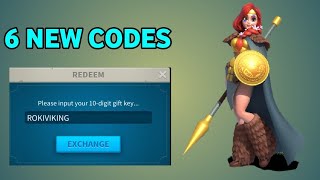 Rise of Kingdoms NEW code  ROK New Codes  codigos de rise of kingdoms redeem code game [upl. by Imotih]