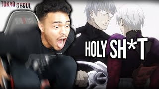 KANEKI VS ARIMA TOKYO GHOUL RE SEASON 2 EPISODE 2 LIVE REACTION [upl. by Eintrok]