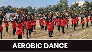 Aerobic dance Mmis Mullana school sports day dance [upl. by Bithia887]