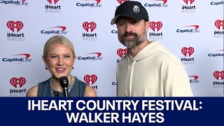 Walker Hayes at iHeartCountry Festival 2024  FOX 7 Austin [upl. by Ecirtak396]