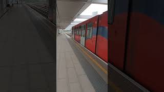 DLR NOs 056 AT PUDDING LANE3 7 24NEIL HAYTON RAILWAY MEMORIES railwaytrain [upl. by Nasah307]