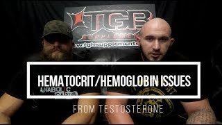 HOW TO FIX HEMATOCRIT  HEMOGLOBIN ISSUES FROM TESTOSTERONE [upl. by Anayaran640]