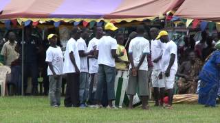 Festival s of Ghana Dancing Celebrating people Western region Ghana Nkroful [upl. by Newel]