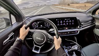 2023 Kia Sportage XPro Prestige  POV Driving Impressions [upl. by Ennazzus]