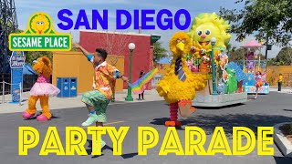 Sesame Place San Diego Sesame Street Party Parade 2022 [upl. by Hake]