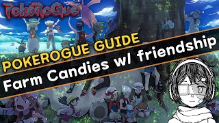 How to farm candies with friendship on PokeRogue  Classic vs Endless comparison [upl. by Nimajneb]