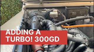 Fitting A Turbo To A w460 G Wagon  300GD  Timelapse [upl. by Nnoj]