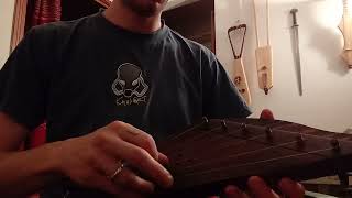 6string gusli  kantelekokle [upl. by Tabatha]