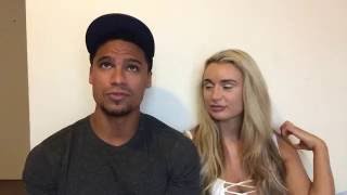 Loveislands Rykard amp Rachel answer all your twitter questions [upl. by Uamak]