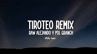 Marc Seguí  Tiroteo Remix ft Raw Alejando y Pol Granch  Tiroteo letra [upl. by Abehsat876]