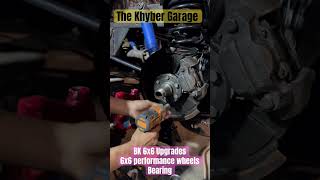 BK 6x6 Upgrades Performance wheels Bearings The Khyber Garage [upl. by Ric]