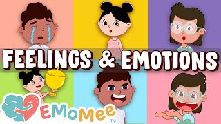 Learn FEELINGS AND EMOTIONS  Vocabulary Words For Children  Toddler Learning Videos  EMoMee [upl. by Grazia]