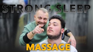 RELAXING MASSAGE ASMR  Head Massage For Asmr Sleep Relief [upl. by Rysler]