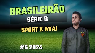 Inicio Brasileirão Sport x Avai 6 [upl. by Belva]