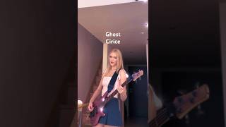 Cirice bass cover🖤 by thebandGhost shorts ghost cover [upl. by Timmy]