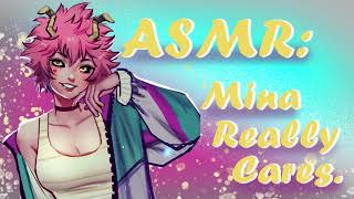 ASMR Mina really Cares MHA Roleplay [upl. by Neveda]