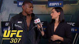 Joaquin Buckley won’t celebrate his UFC 307 win wants to fight Kamaru Usman next  ESPN MMA [upl. by Eerot]