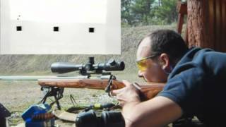 Savage 12 VLP DBM 223rem 68gr Hdy with Target camera [upl. by Anaujd]