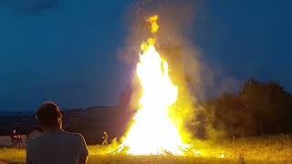 🔥SONNWENDFEUER🔥 am Dahaberg in St Georgen an der Gusen [upl. by Aleira513]