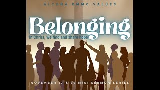 November 17 2024 Altona EMMC Family Worship [upl. by Gessner283]