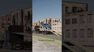 What Really Happens When a Speeding Car Drives Onto a Moving Truck [upl. by Aneed477]