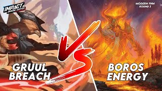 Gruul Breach John VS Boros Energy Dakotah PAPER  Modern FNM at Impact Gaming Center [upl. by Leahcimnhoj259]