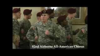 82nd Airborne AllAmerican Chorus  Pinehurst Concours DElegance [upl. by Orlosky]